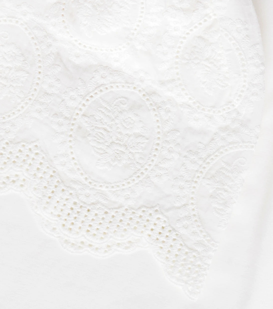 Petite Amalie - Embroidered cotton T-shirt