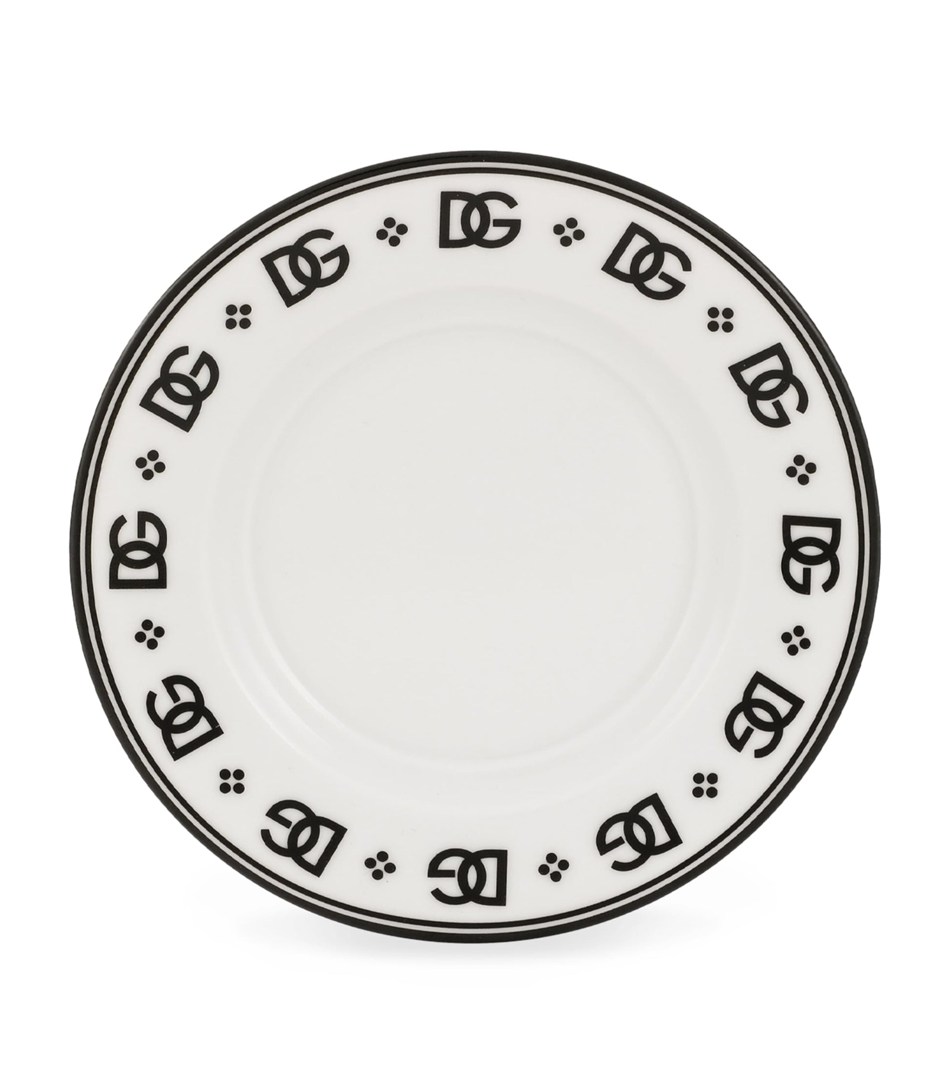 DG Logo Teacups and Saucers (Set of 2)