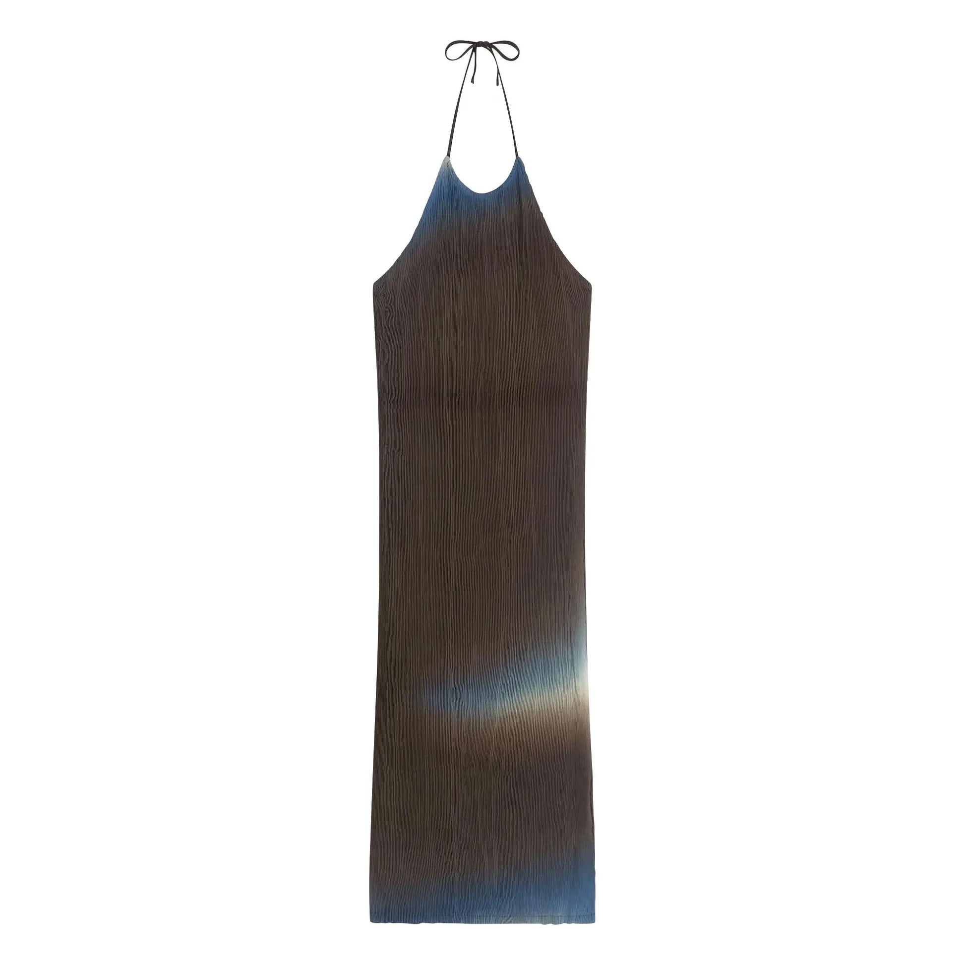 Thinking Mu - Miriam dress | Blue