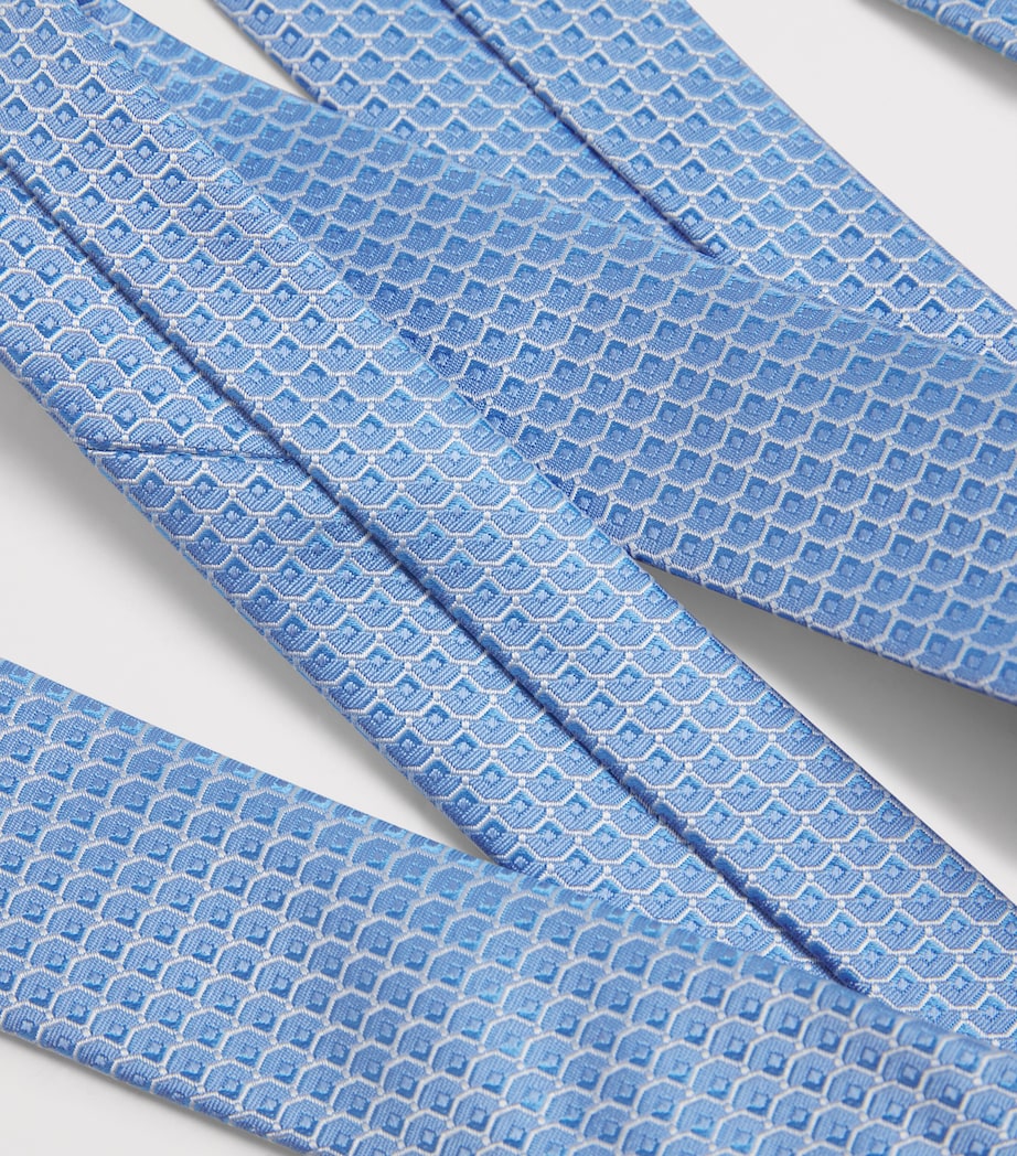 Silk Geometric Tie