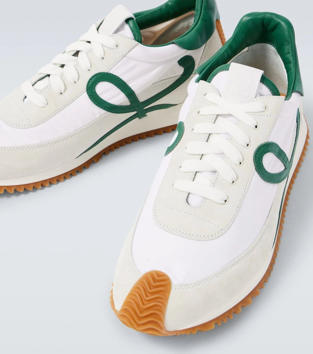 Loewe - Flow Runner 2.0 suede-trimmed sneakers