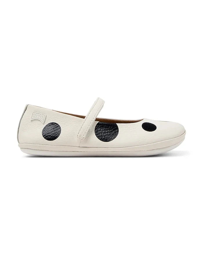 Camper TWS Kids Çocuk Deri Babetler
