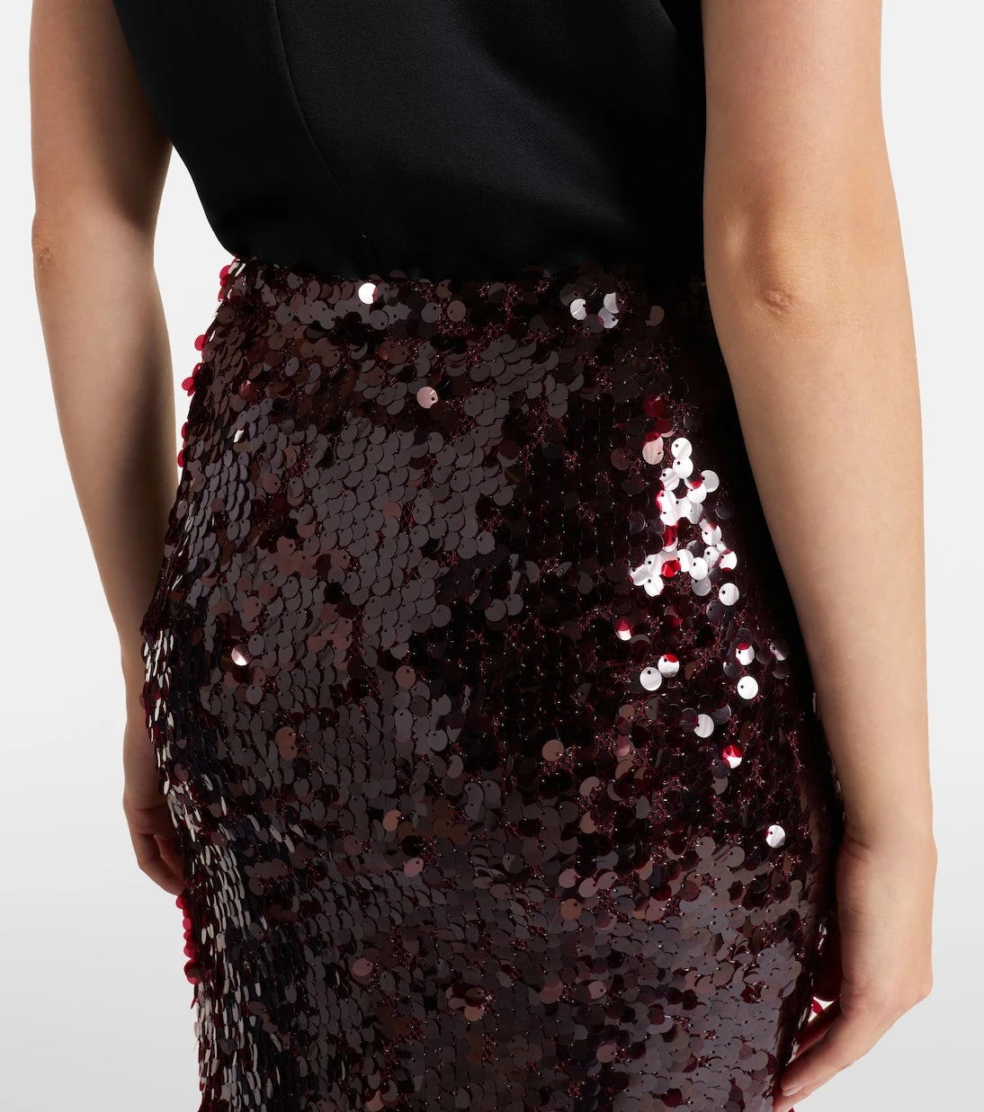 Christopher Esber - Opaline sequined midi skirt