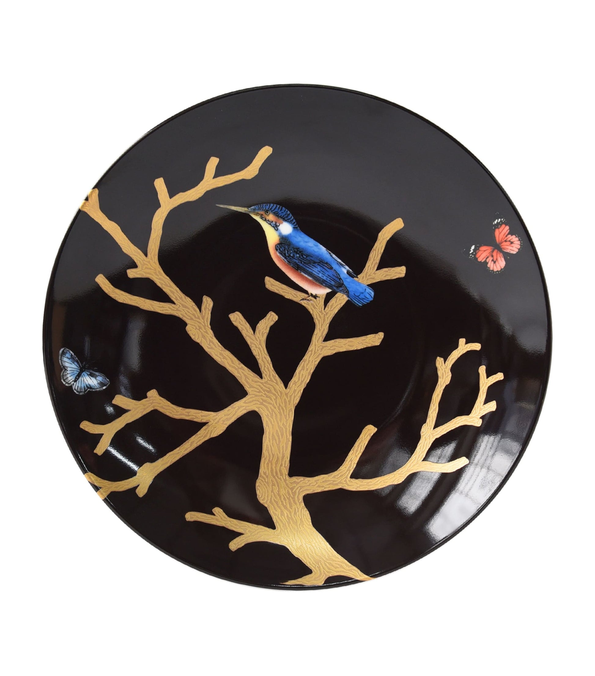 Set of 4 Aux Oiseaux Dessert Plates ( 21cm)