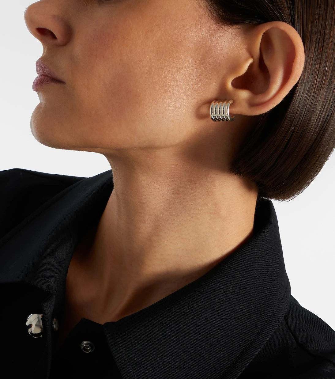 Déhanche - Hollyhock sterling silver earrings