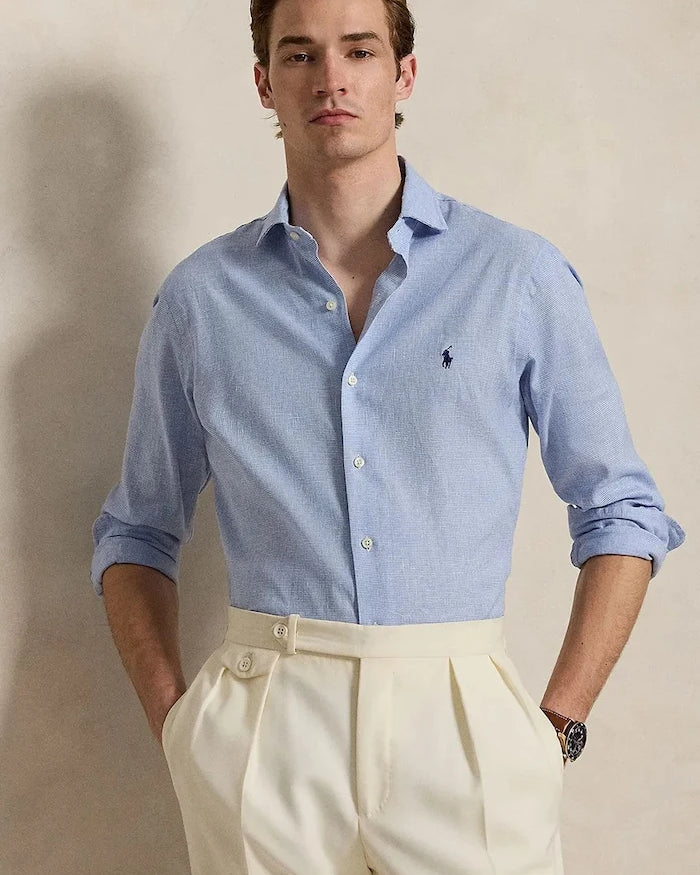 Polo Ralph Lauren Erkek Keten Gömlek