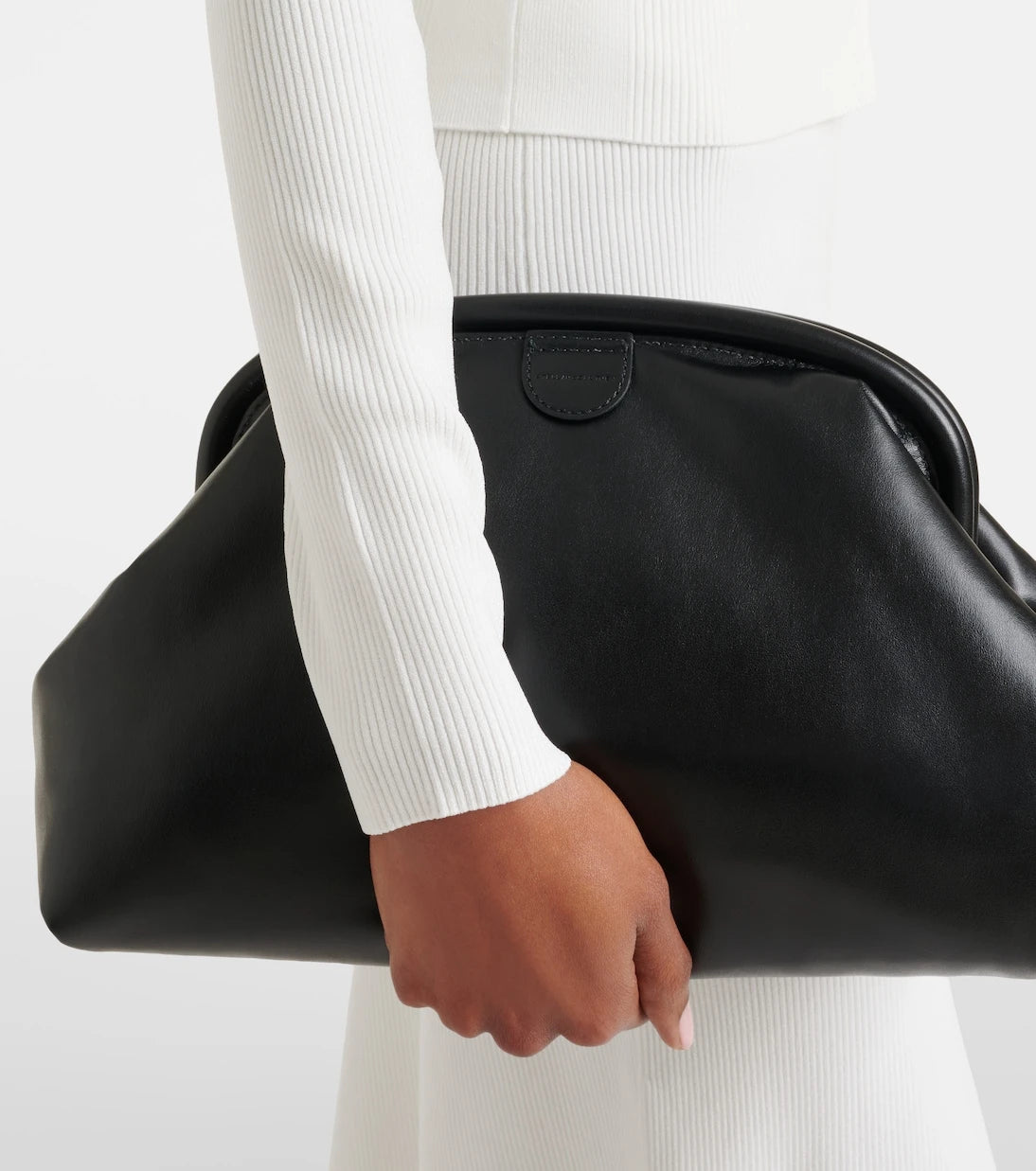 Victoria Beckham - Mila ribbed-knit zip-up top
