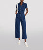 Pink Denim Anessa Utility Jumpsuit