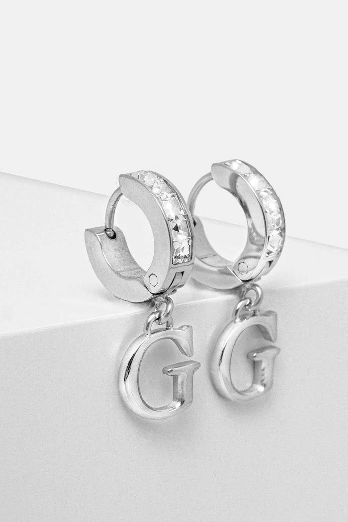 Обици Guess HUGGIE ME