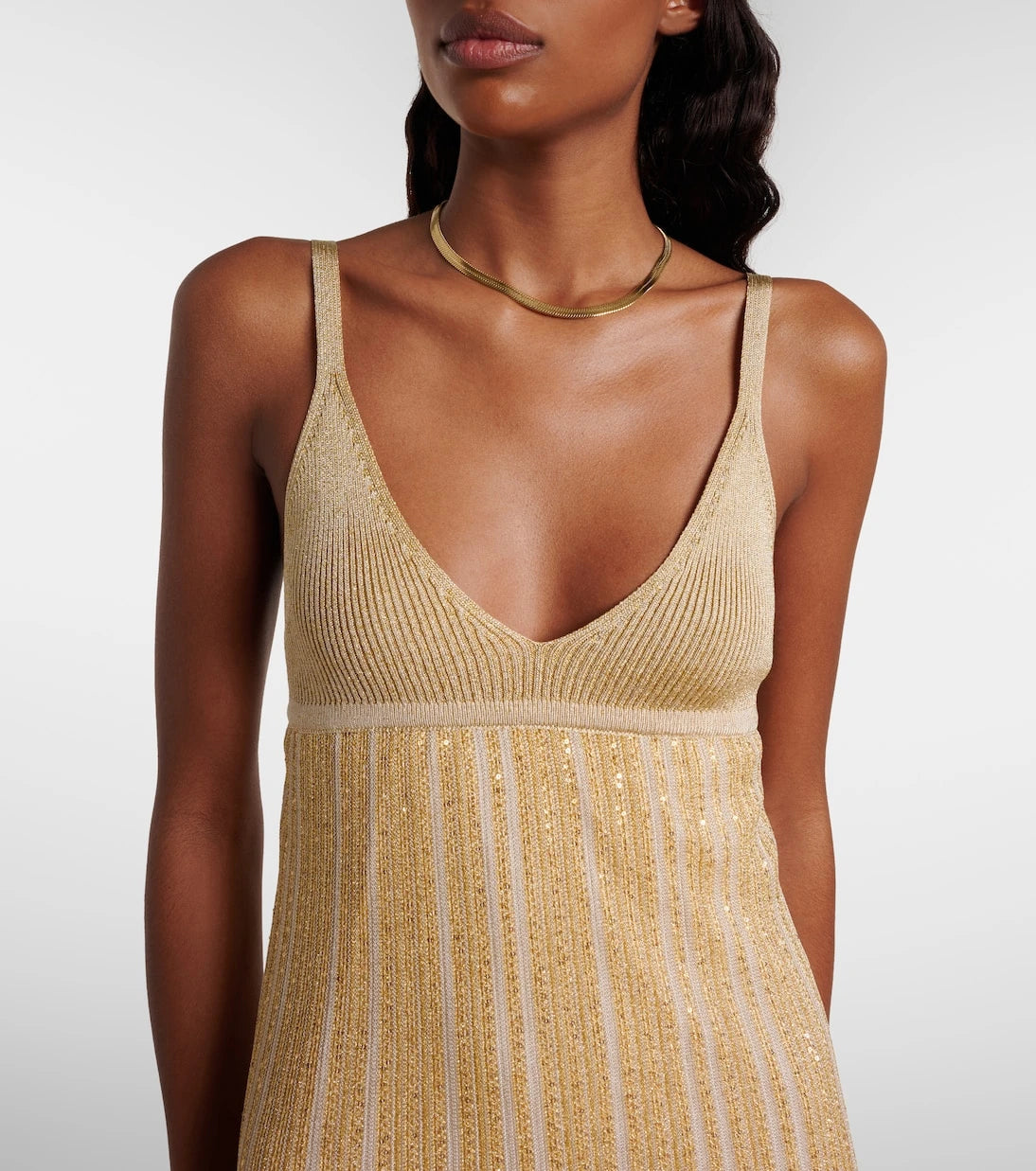 Missoni - Sequined lamé maxi dress