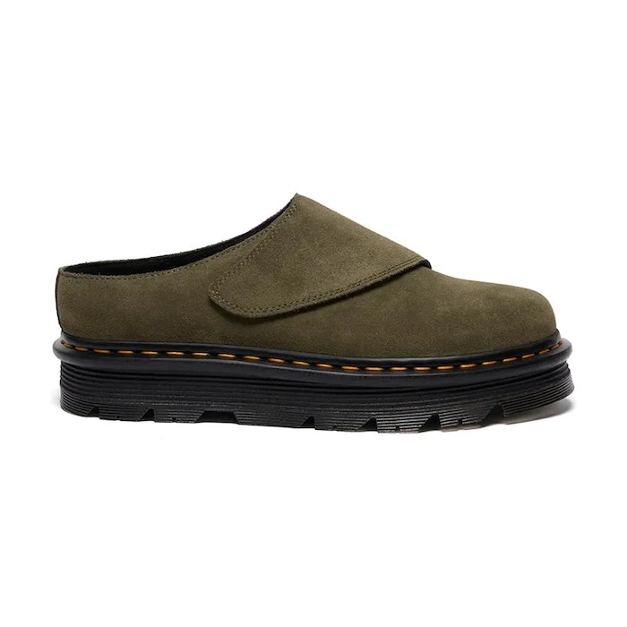 Велурени чехли Dr. Martens ZebZag AnyWair Mule