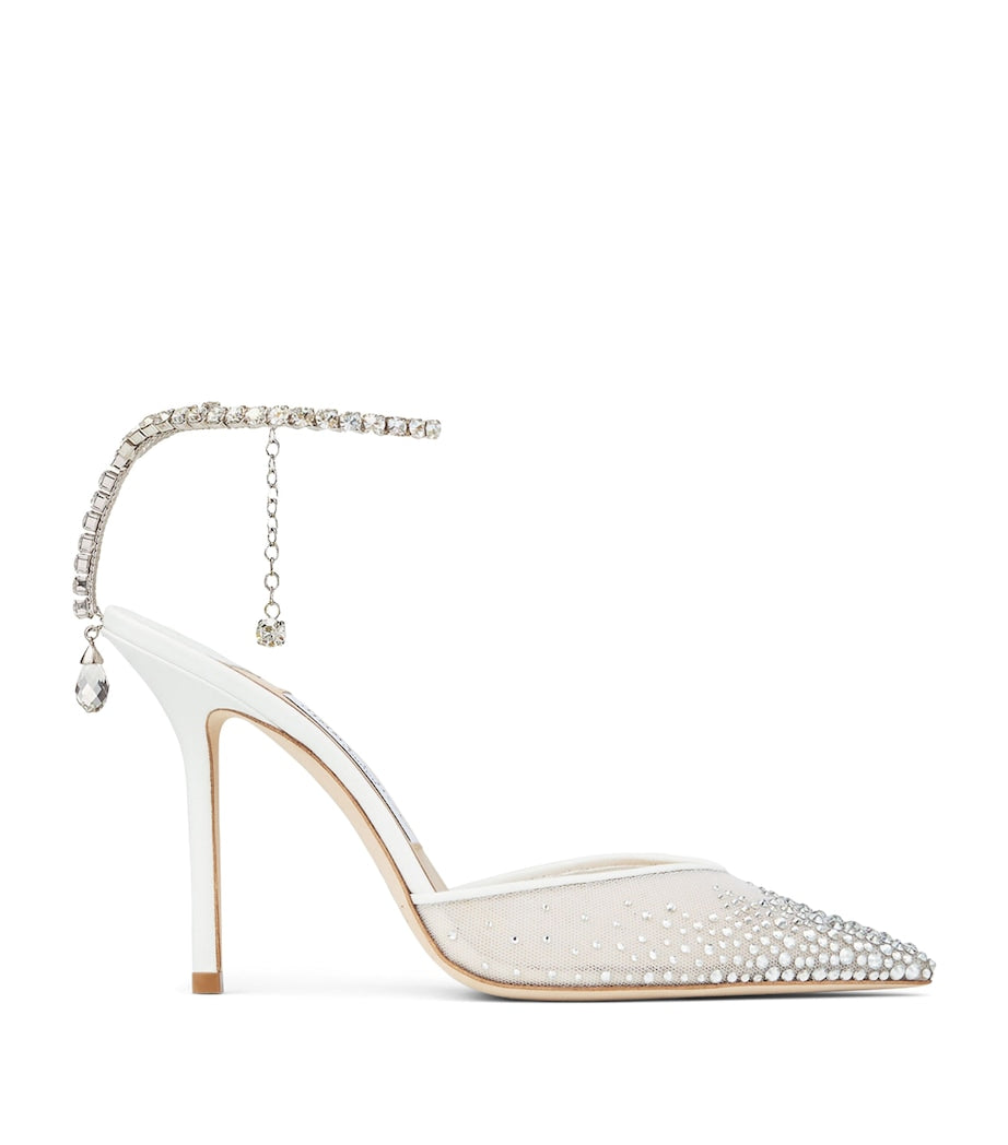 Saeda 100 Rhinestone-Embellished Heels