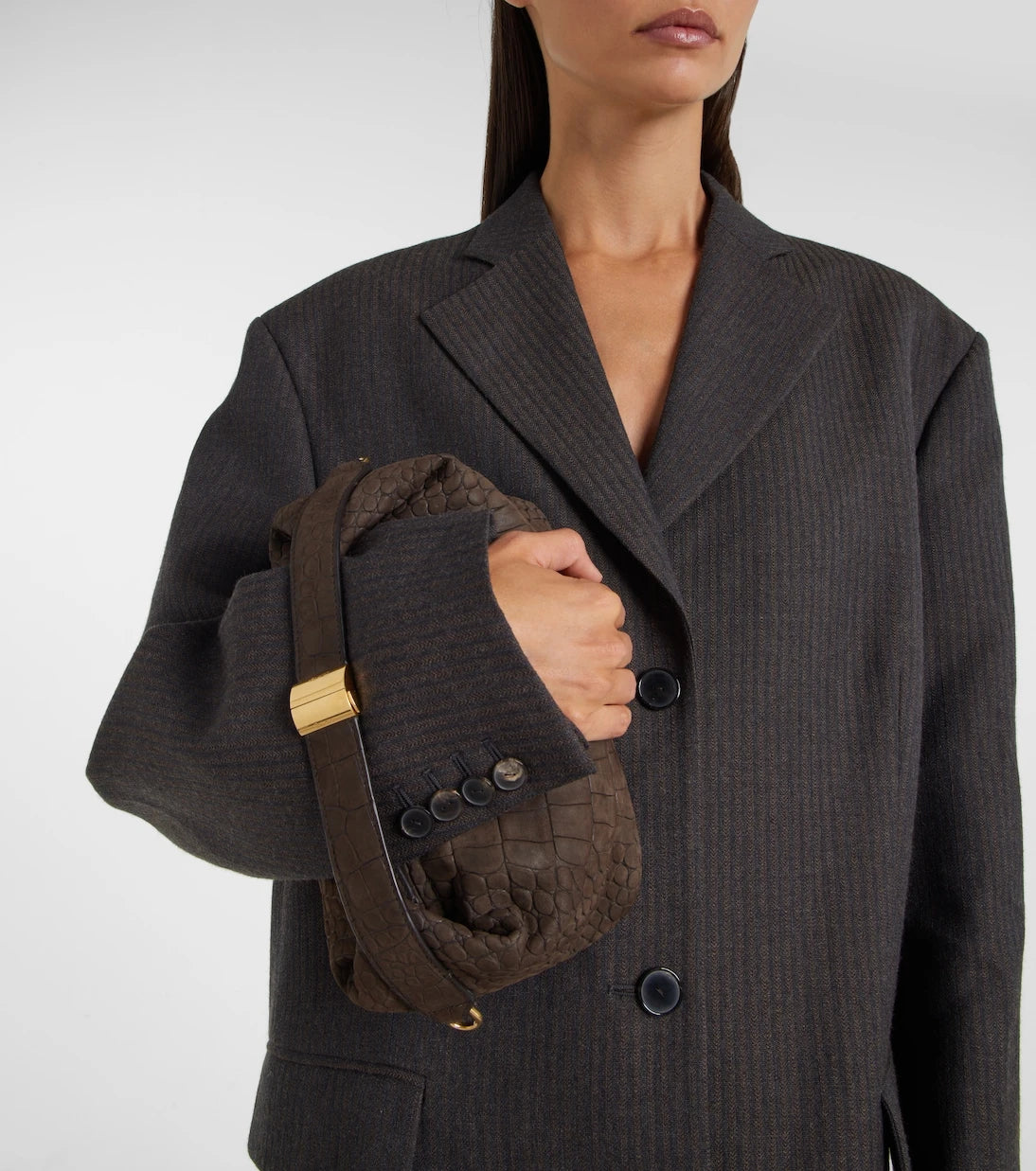 Calvin Klein Collection - Andy Small leather shoulder bag