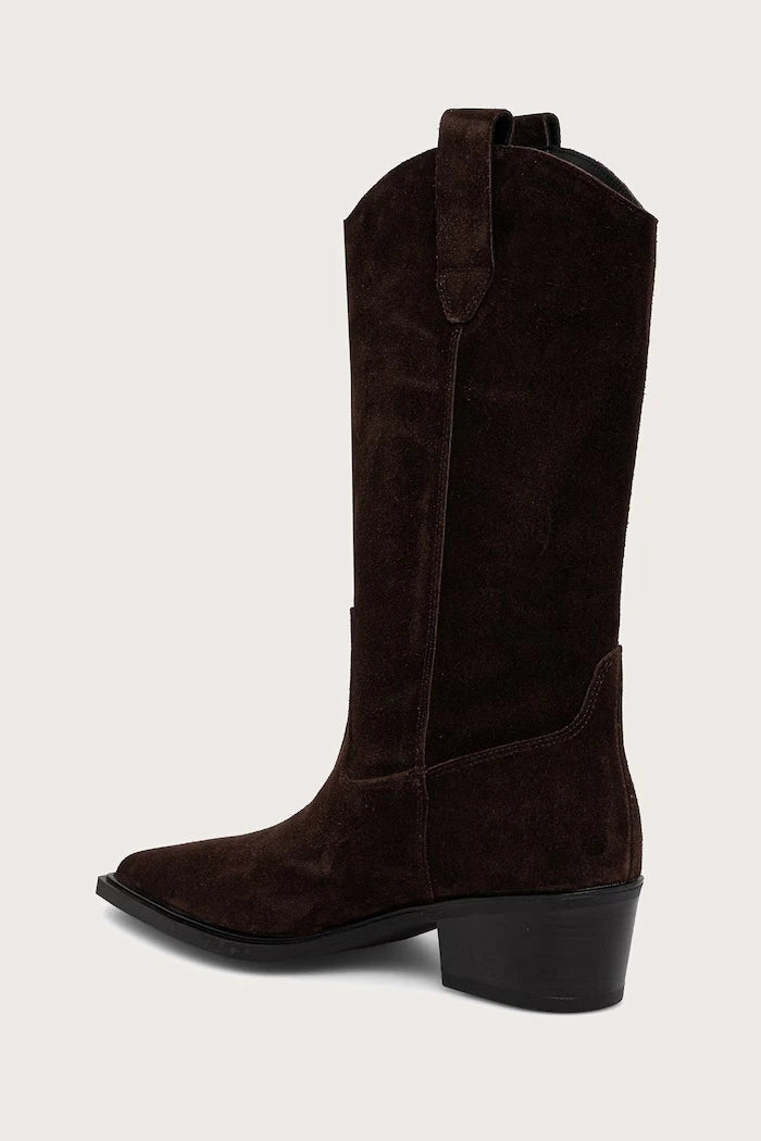 Vagabond Shoemakers kadın süet kovboy çizmeleri KELSEY