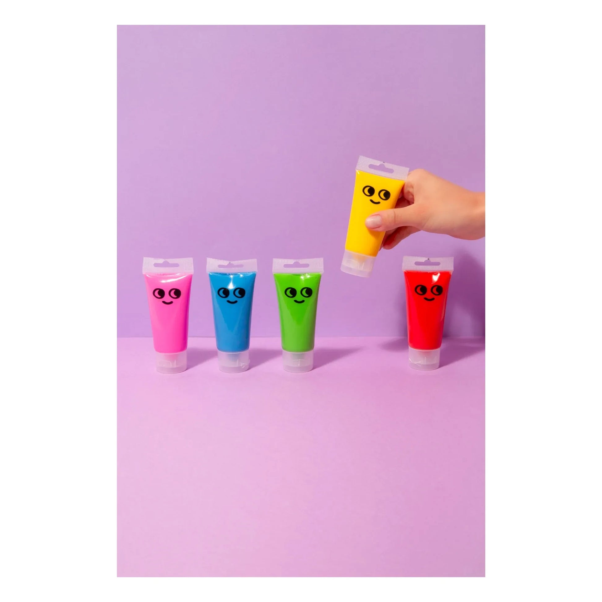 Omy - Finger paint kit - 5 tubes