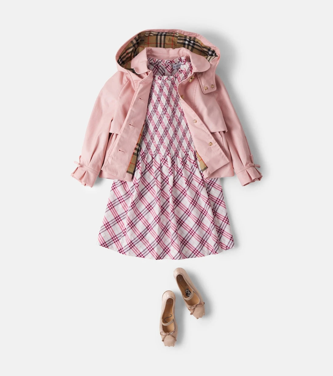 Burberry Kids - Burberry Check cotton dress