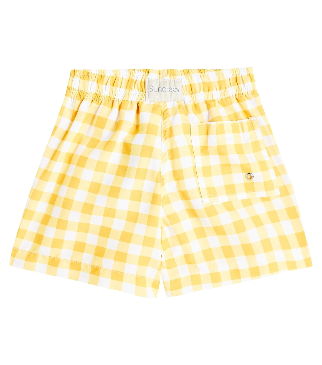 Suncracy - Zadar checked swim trunks