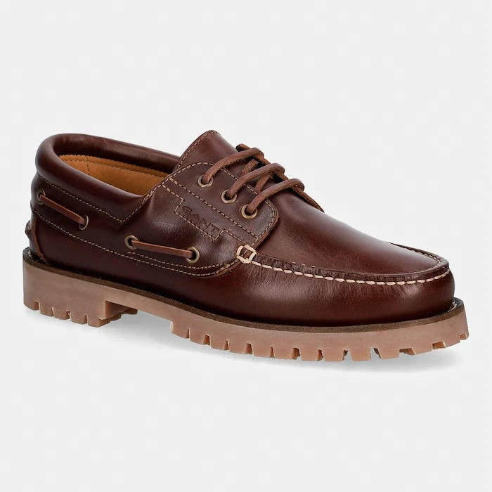 Кожени мокасини Gant Tratton