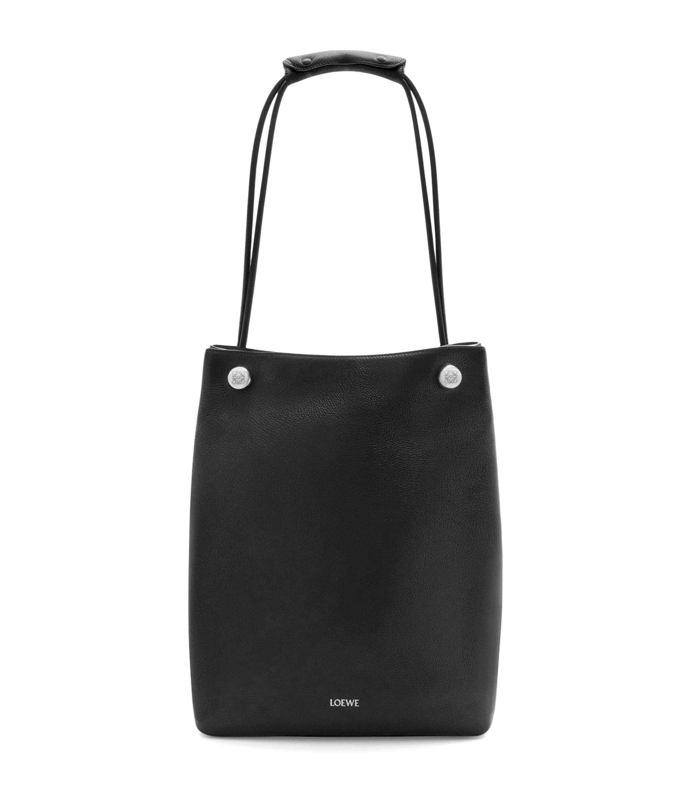 Leather Pebble Shoulder Bag