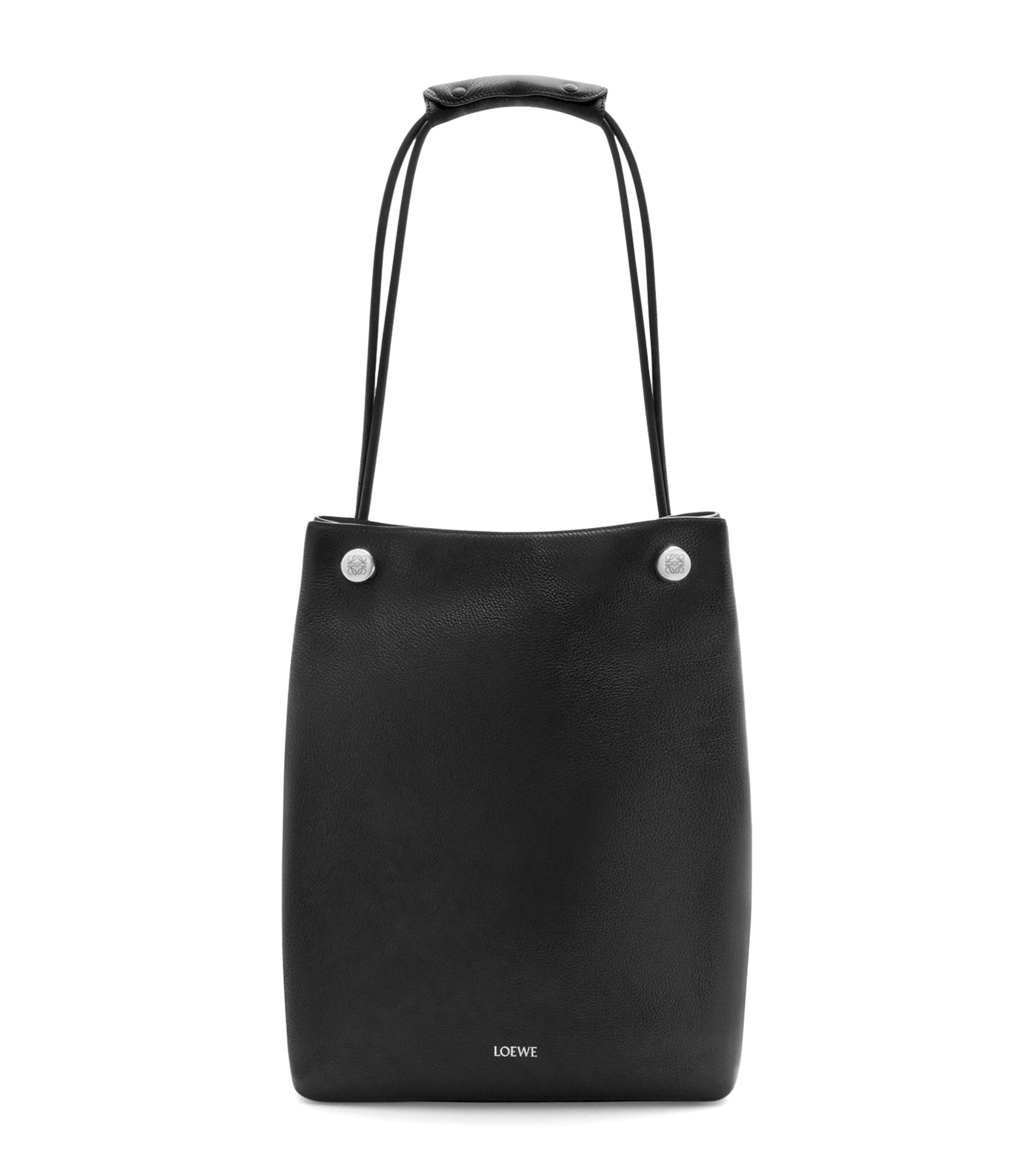 Leather Pebble Shoulder Bag
