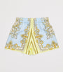 Versace Kids Silk Twill Shorts (6-14 Years)