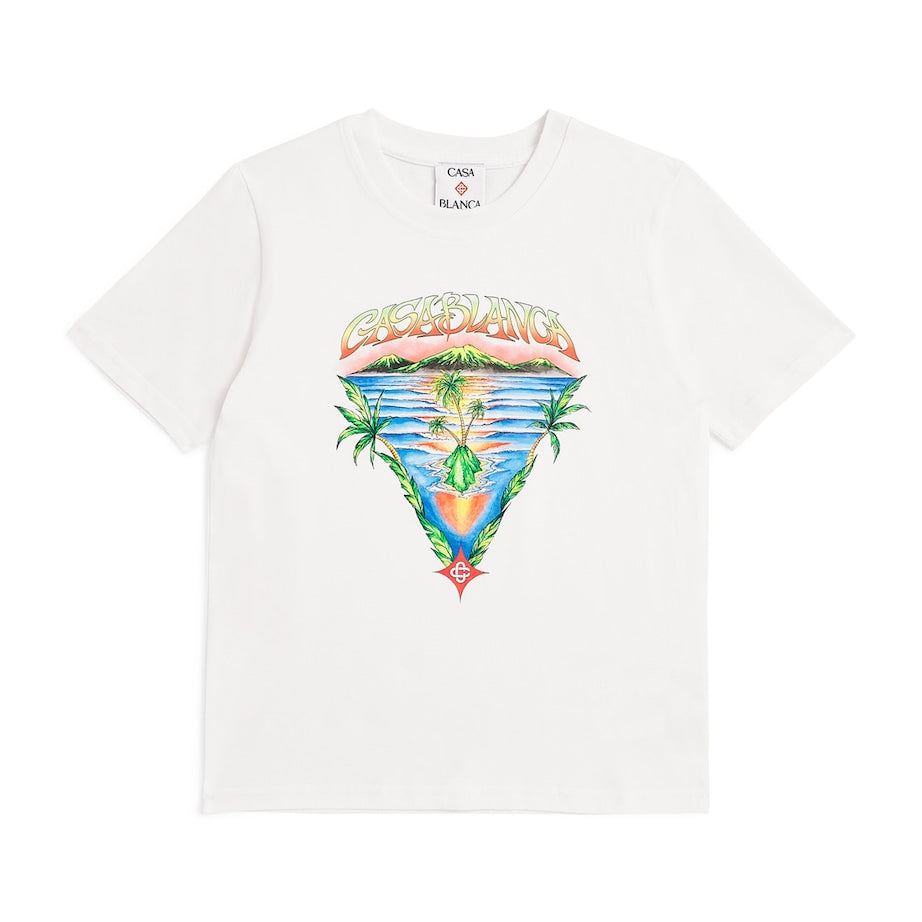 Casablanca Kids Organic Cotton Innocence Triangle T-Shirt (3-14 Years)