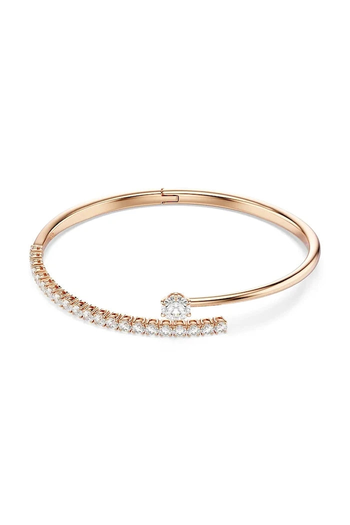 Swarovski kadın altın kaplama zirkonlu MATRIX bilezik