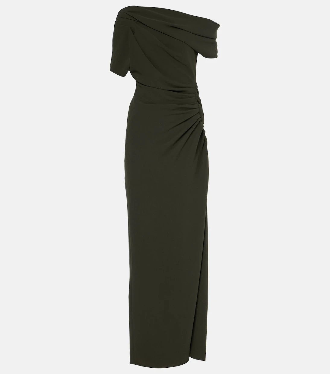 Simkhai - Kally draped one-shoulder crêpe gown