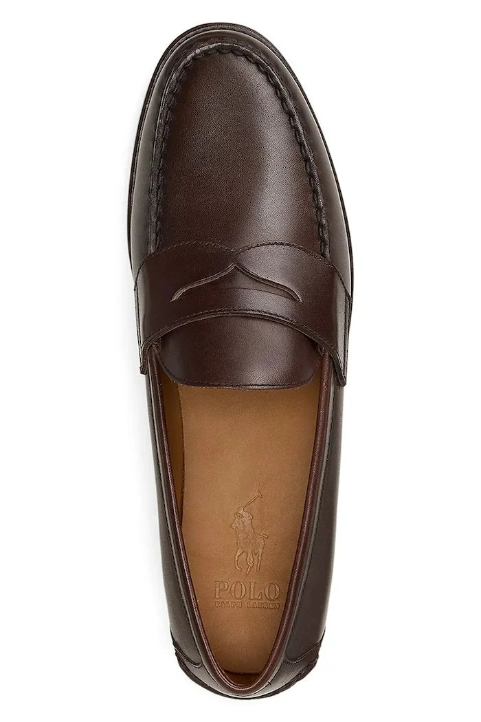 Кожени мокасини Polo Ralph Lauren Alston Penny