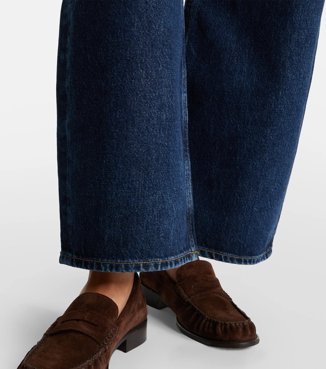 Agolde - Low Curve cropped mid-rise barrel-leg jeans