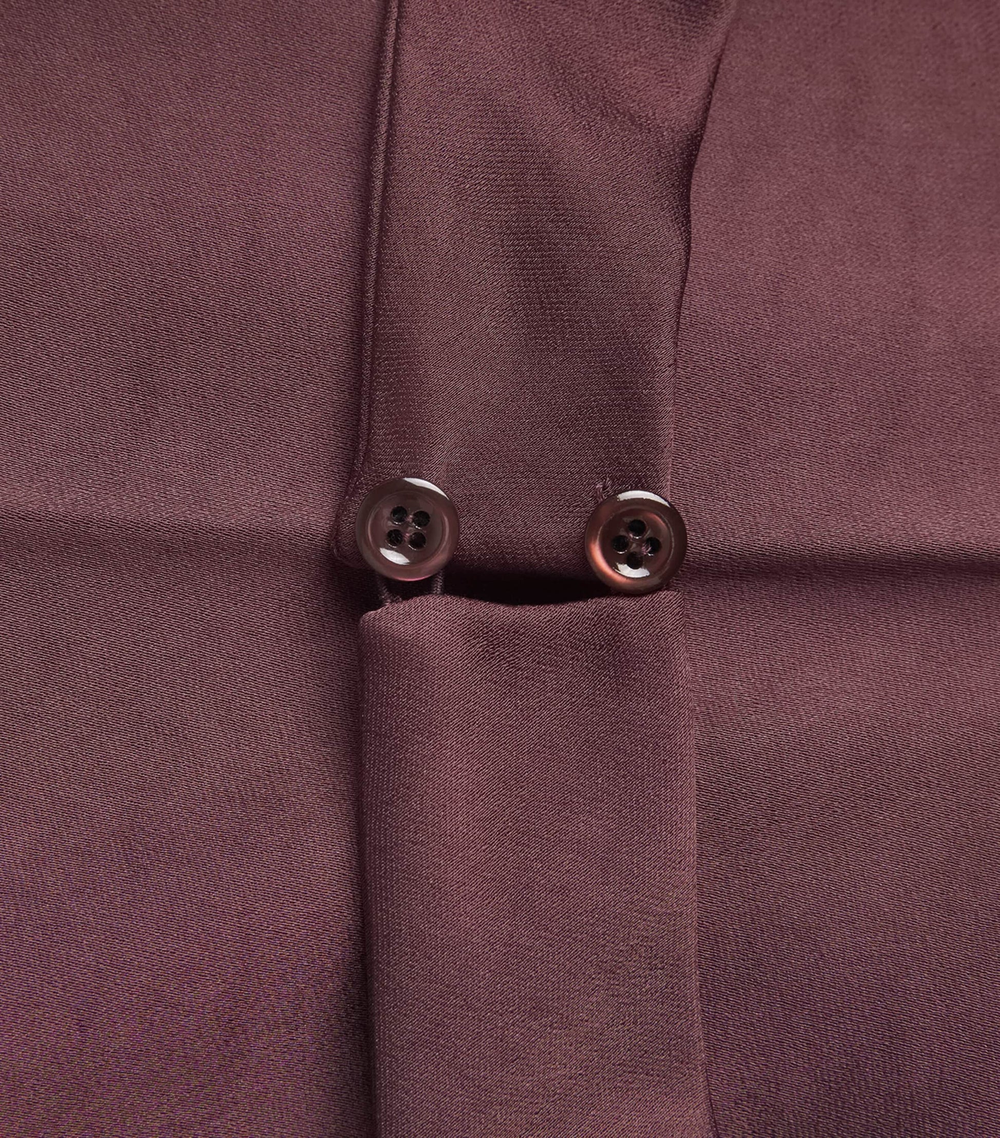 Purple Satin Jumpsuit