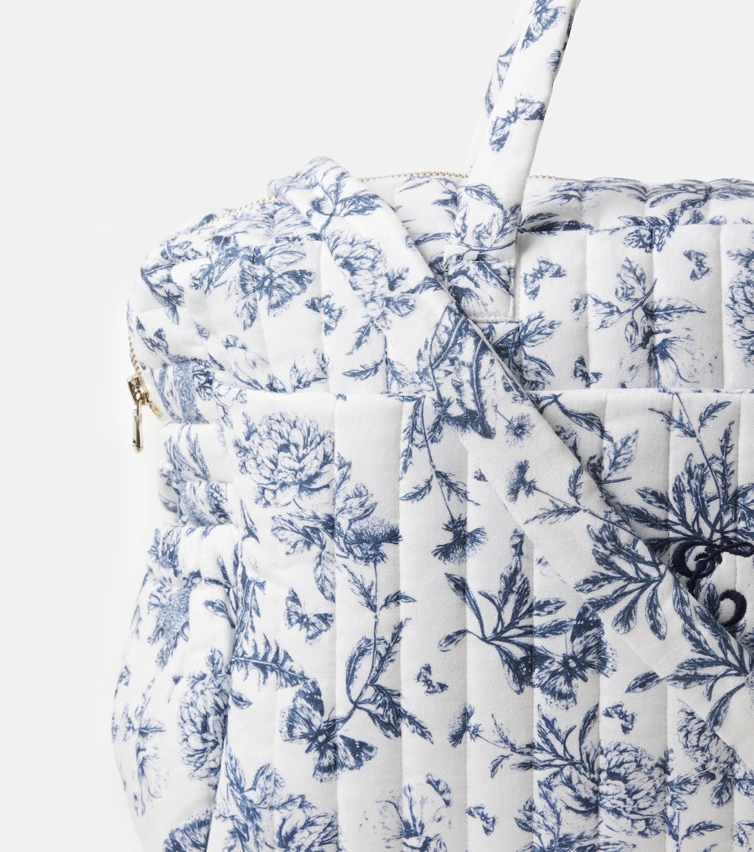 Tartine et Chocolat - Floral diaper bag and changing pad set