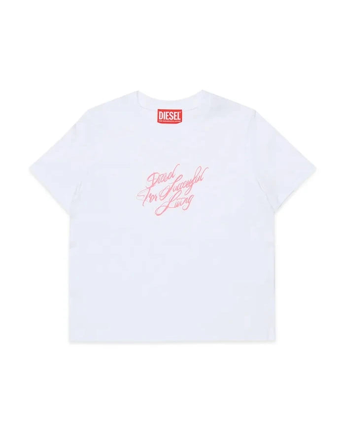 Детска памучна тениска Diesel TRIPIT T-SHIRT