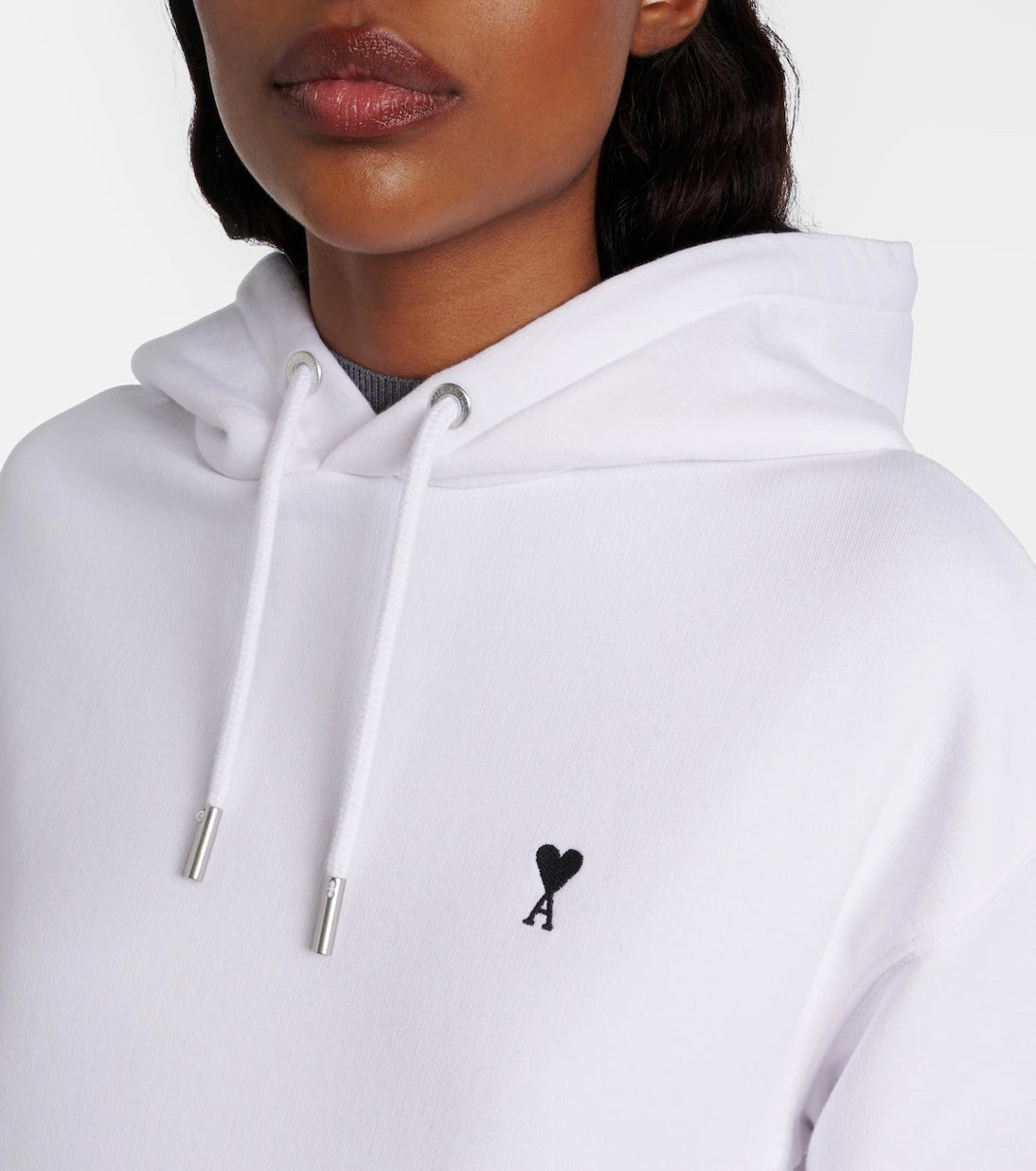 Ami Paris - Ami de Cœur cotton jersey sweatshirt
