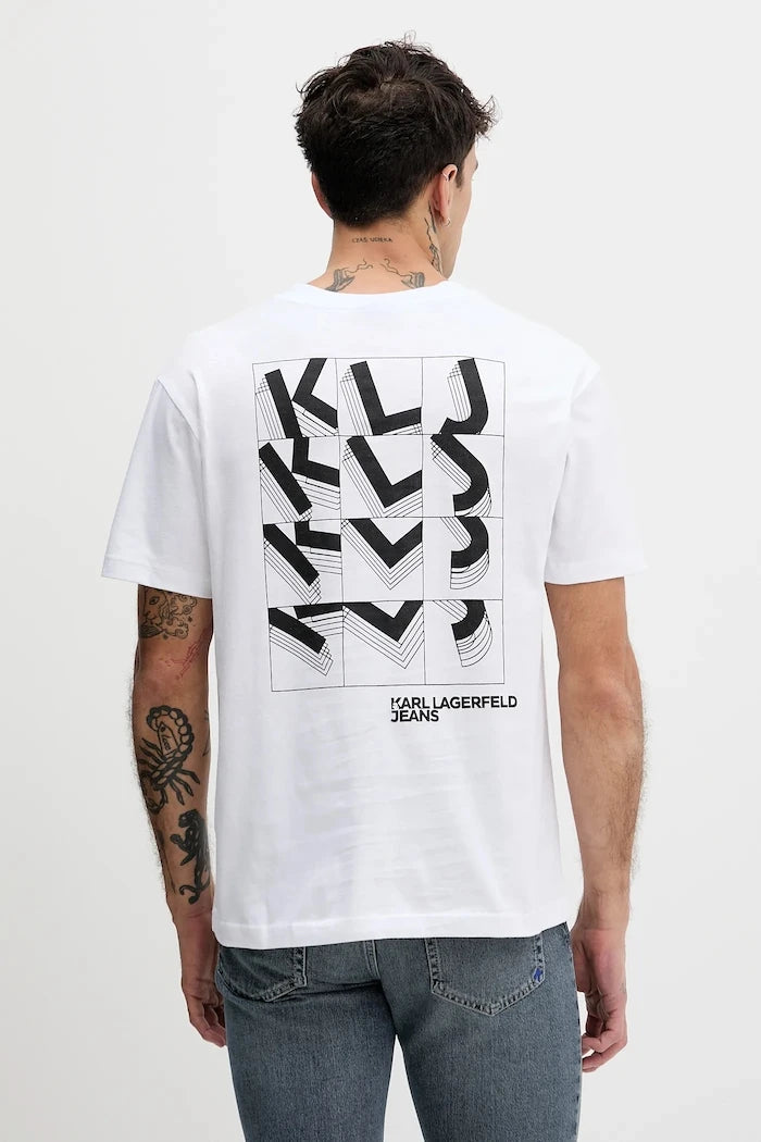 Памучна тениска Karl Lagerfeld Jeans