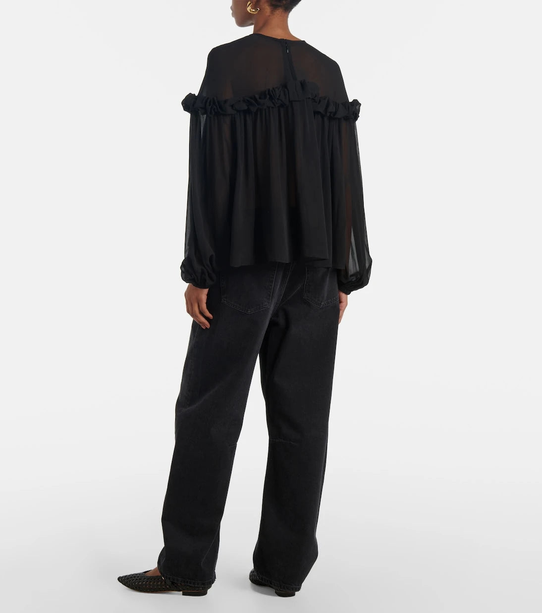 Ulla Johnson - Peggy ruffled silk georgette blouse