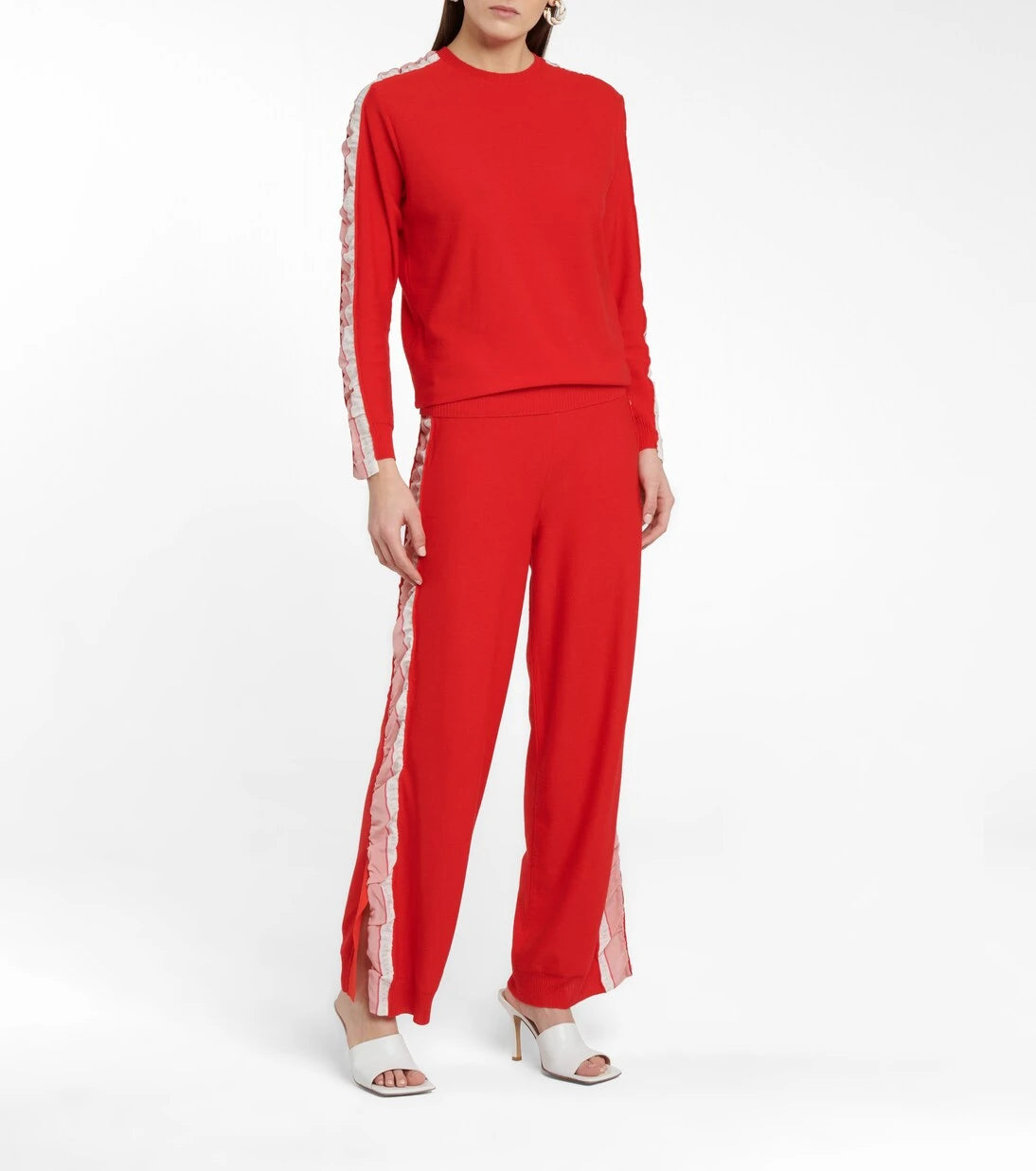 Stella McCartney - Silk-trimmed wool sweater