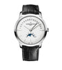 White Gold Patrimony Moon Phase Retrograde Date Watch 42.5mm
