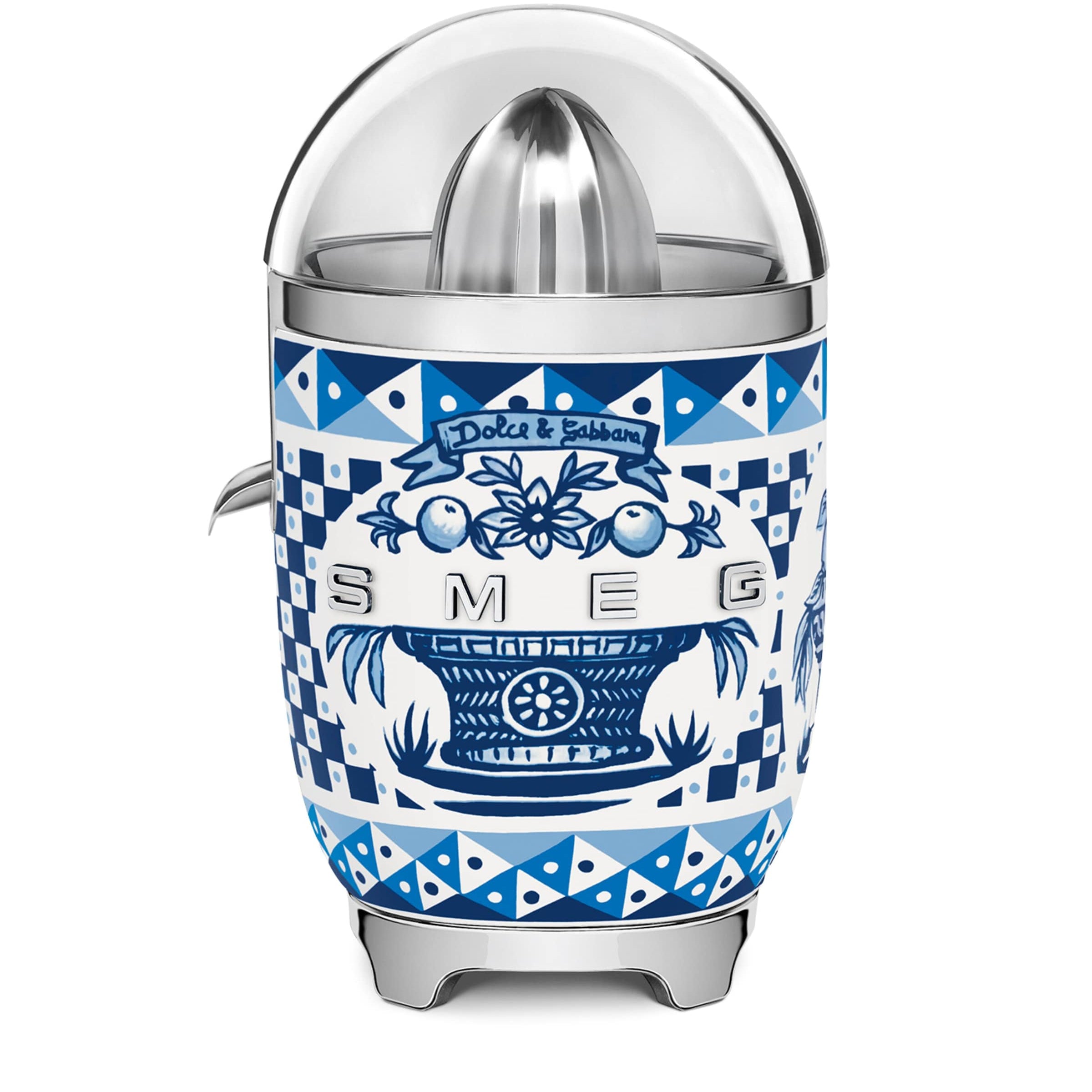 Smeg x Dolce & Gabbana Blu Mediterraneo Citrus Juicer