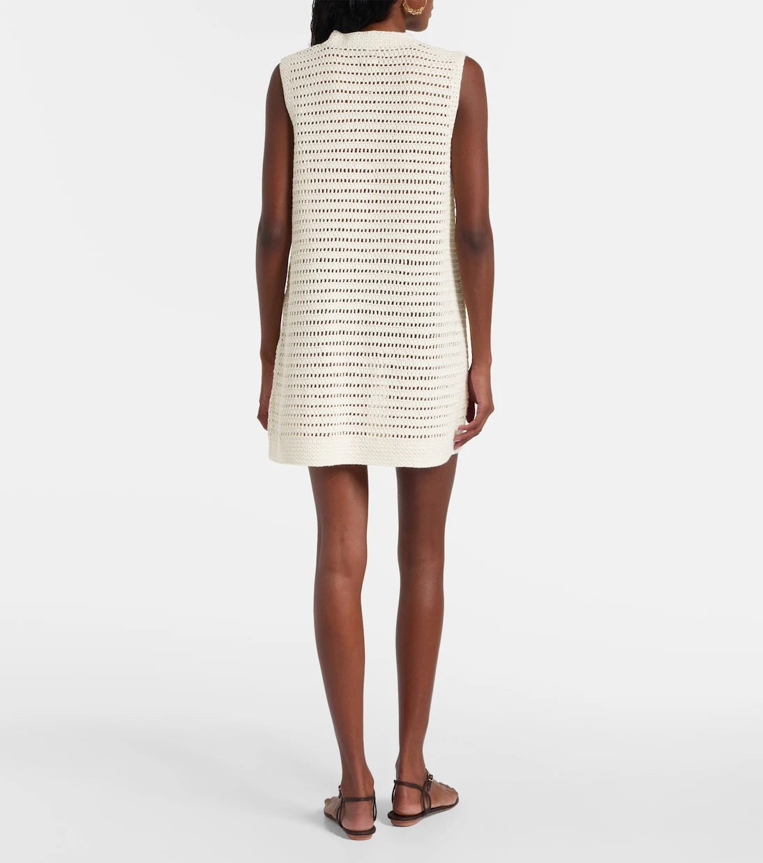 Leset - Lucy crochet cotton minidress