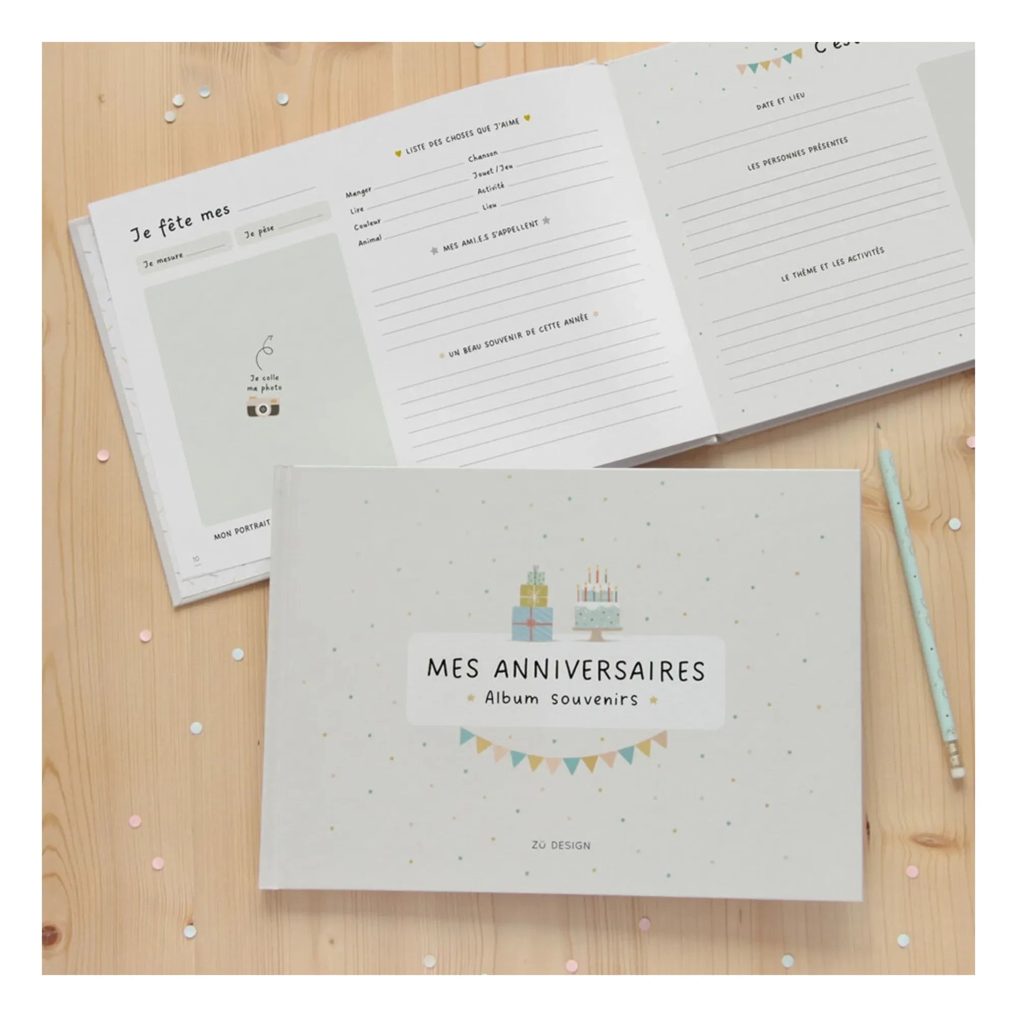 Zü - Mes anniversaires souvenir book