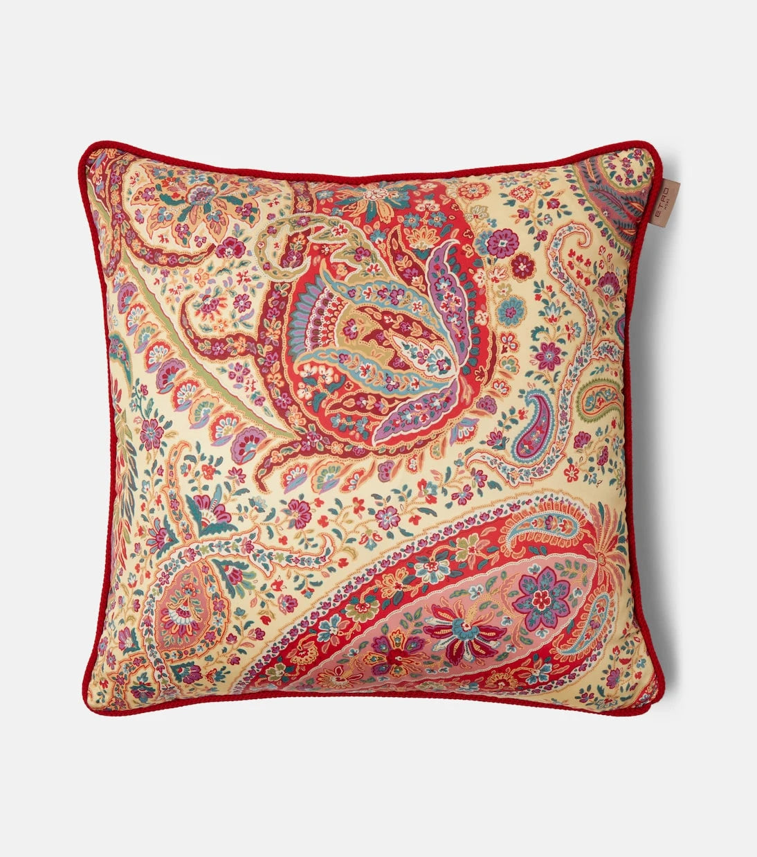 Etro - Pegaso paisley cotton cushion