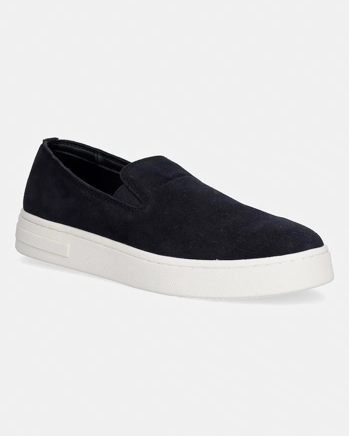 Armani Exchange Erkek Süet Mokasen