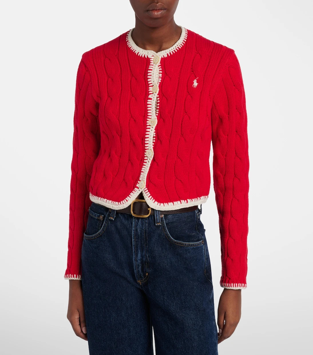 Polo Ralph Lauren - Cable-knit cotton cardigan
