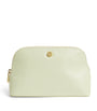 Small Leather Cosmetic Bag GREEN