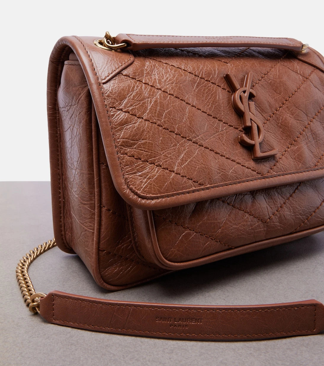 Saint Laurent - Niki Baby leather shoulder bag