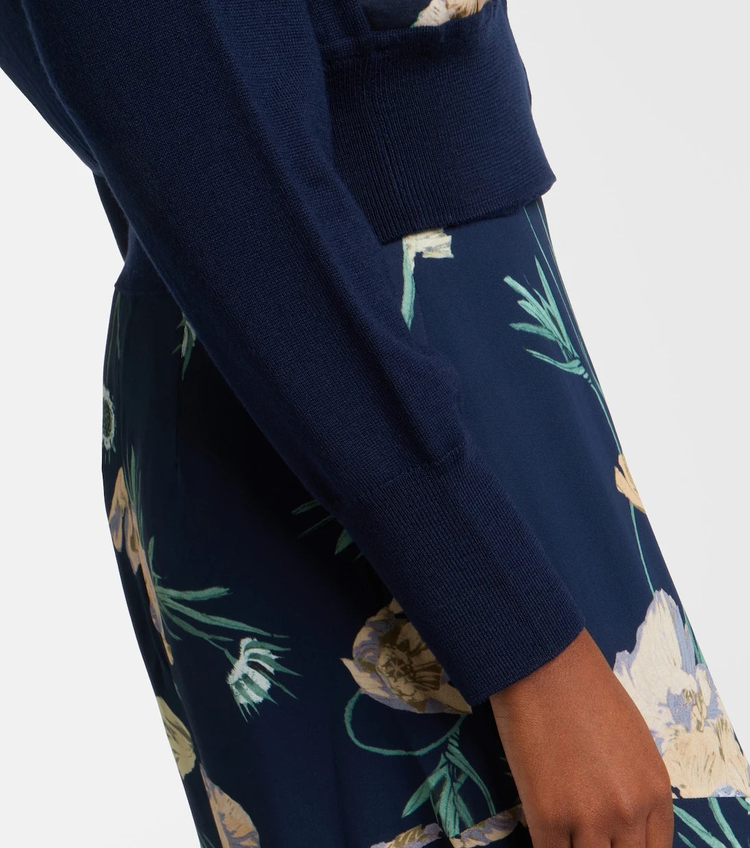 Erdem - Floral wool cardigan