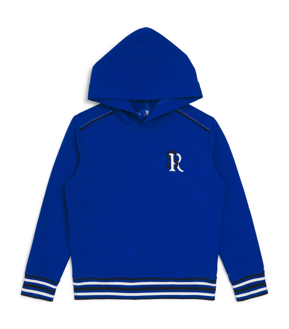 Stefano Ricci Kids Stretch-Cotton Logo Hoodie (4-16 Years)
