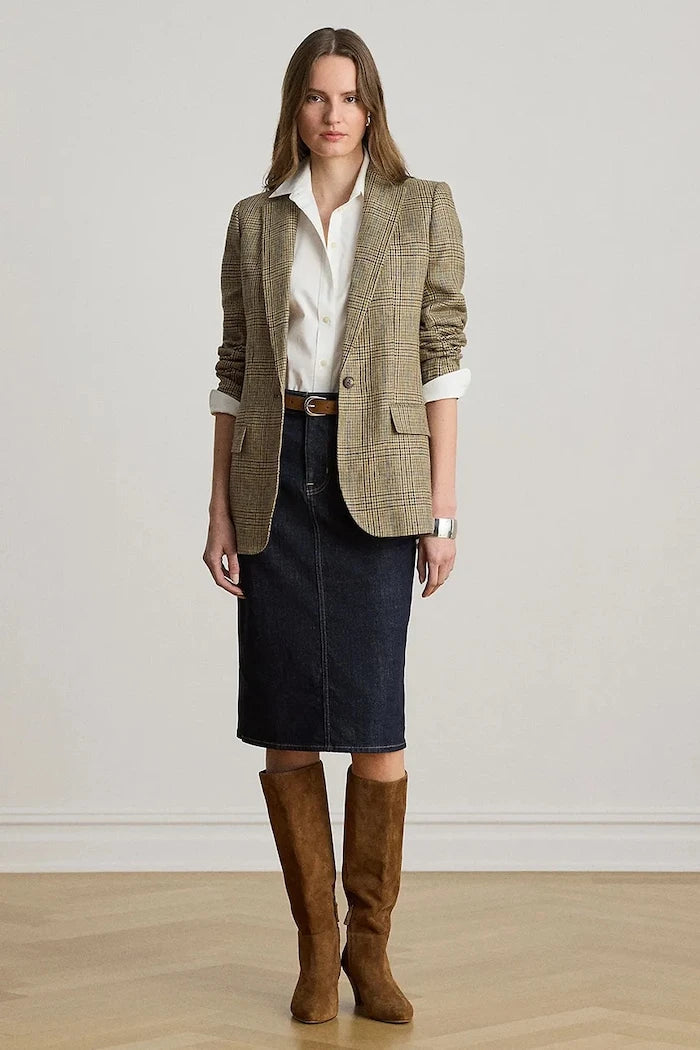 Lauren Ralph Lauren denim kalem etek