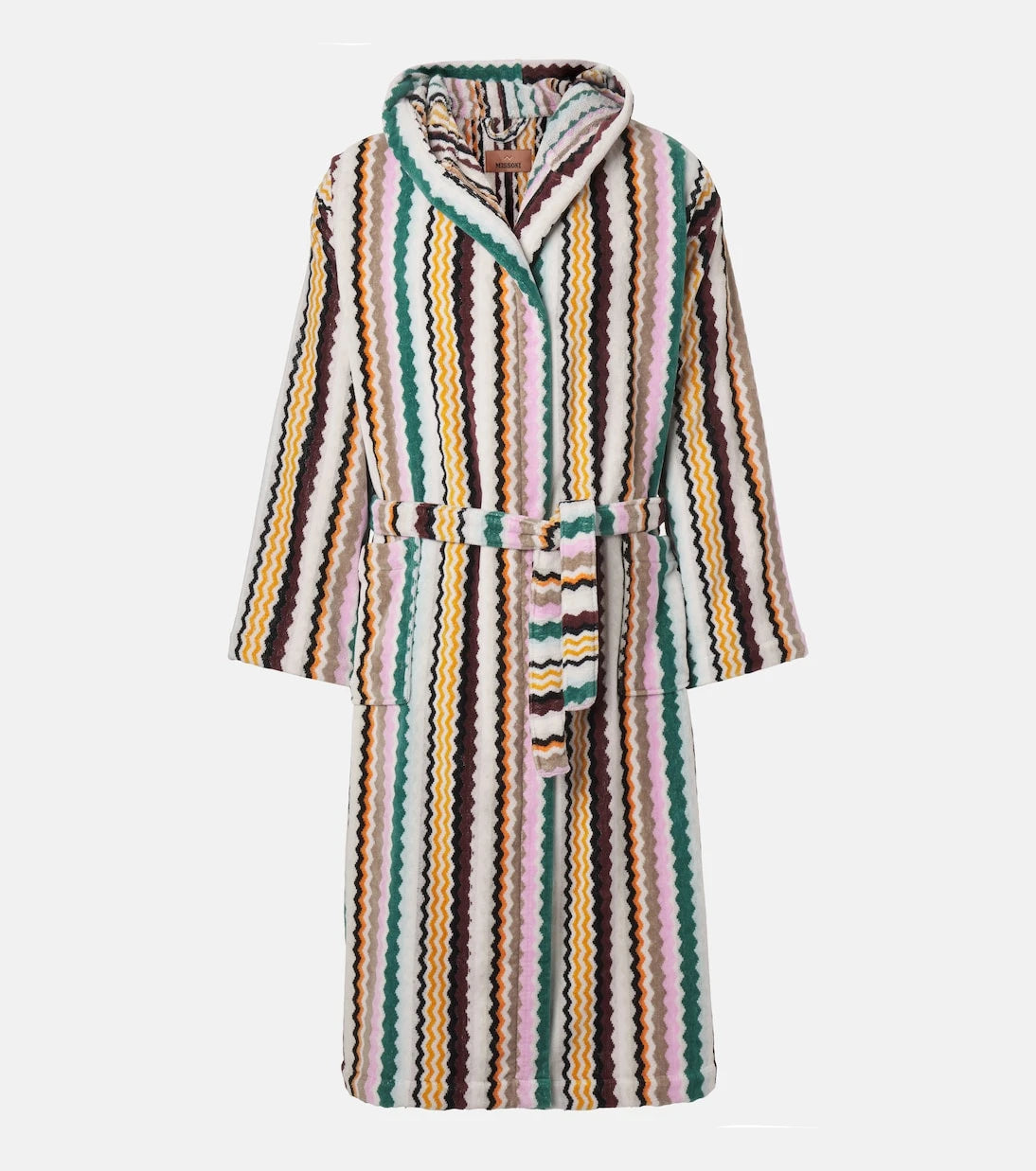 Missoni - Aura Zigzag cotton bathrobe
